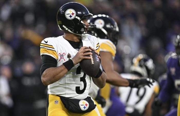 Erkenntnisse, Beobachtungen aus der ersten Halbzeit, als die Ravens einen Vorsprung von 17-10 vor den Steelers haben