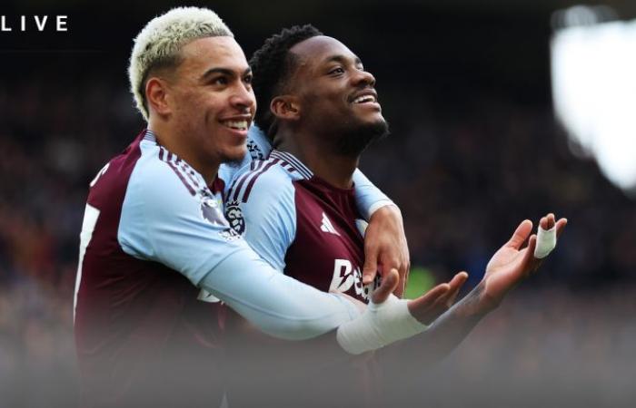 Aston Villa vs. Man City Live-Ergebnis: Premier-League-Ergebnisse, Updates, Statistiken, während Morgan Rogers die Führung im EPL-Duell verdoppelt