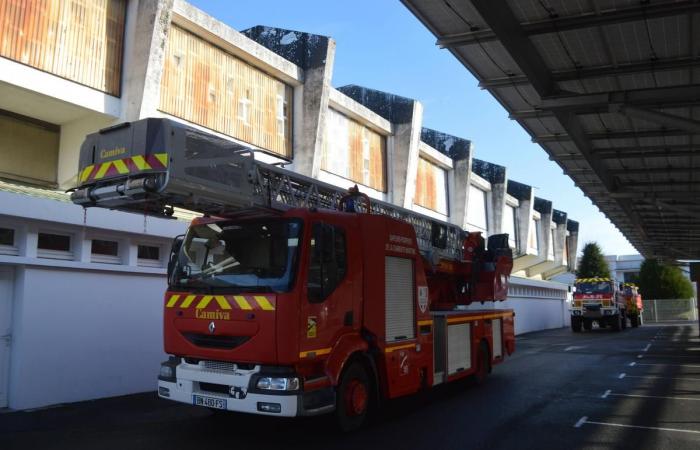 Nachdem die Jonzac-Kaserne niedergebrannt war, konnte sie schnell wieder in Betrieb genommen werden