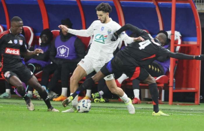 Französischer Pokal. OL: sehr kleine Qualifikation gegen die Amateure von Feignies/Aulnoye