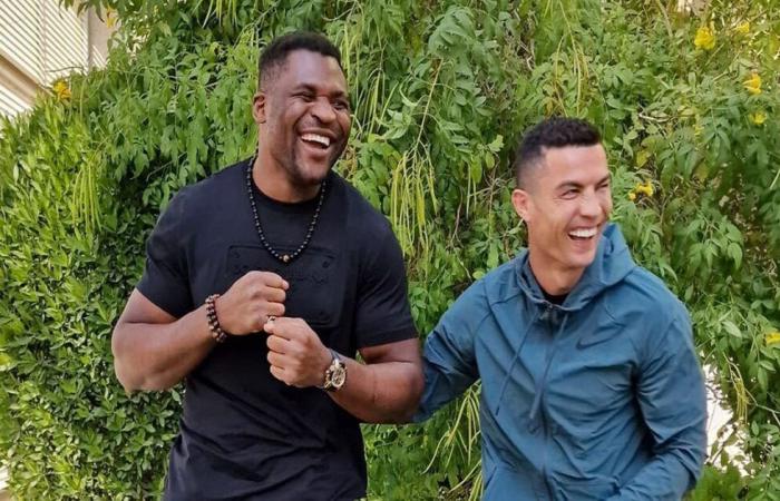 Cristiano Ronaldos schöne Geste gegenüber Francis Ngannou (Video)