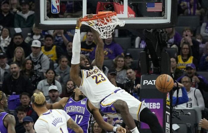 Endstand Lakers vs. Kings: Lakers schlagen Kings dank LeBron James