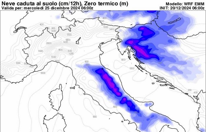 Wetter: Zwischen Heiligabend und Weihnachten wird Schnee erwartet