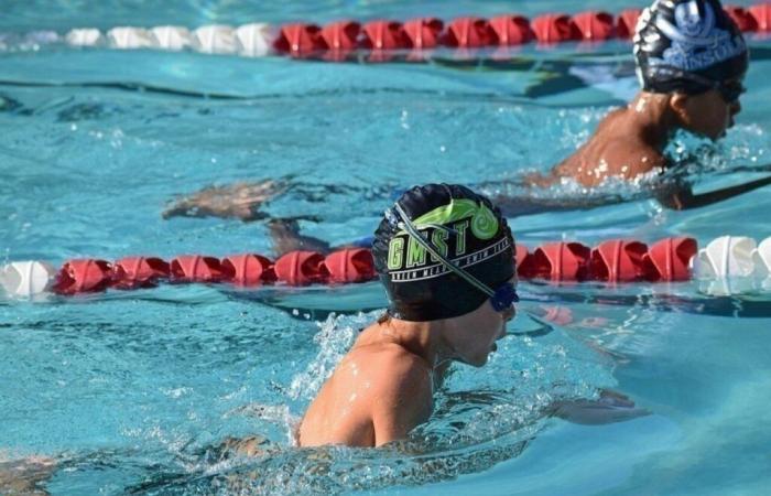 Es wird ein neues Schwimmbad mit einem 50-m-Becken gebaut