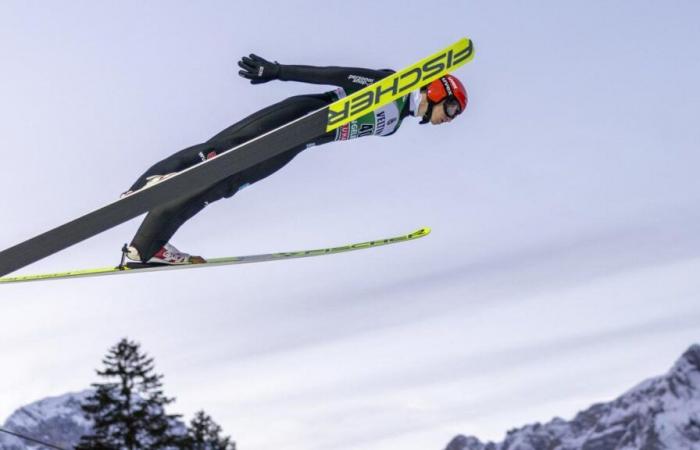 Skispringen: Karl Geiger meldet sich in Engelberg zurück