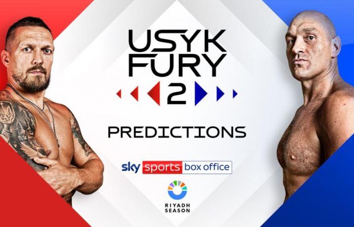 Usyk vs. Fury 2 – Wer gewinnt? Große Kampfprognosen vor dem Schwergewichts-Titelrückkampf zwischen Oleksandr Usyk und Tyson Fury | Boxnachrichten