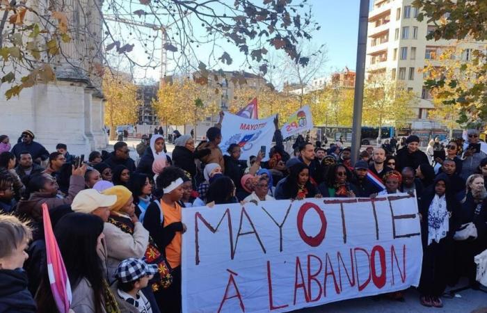 In Marseille schwache Mobilisierung, aber starke Solidarität für das angeschlagene Mayotte