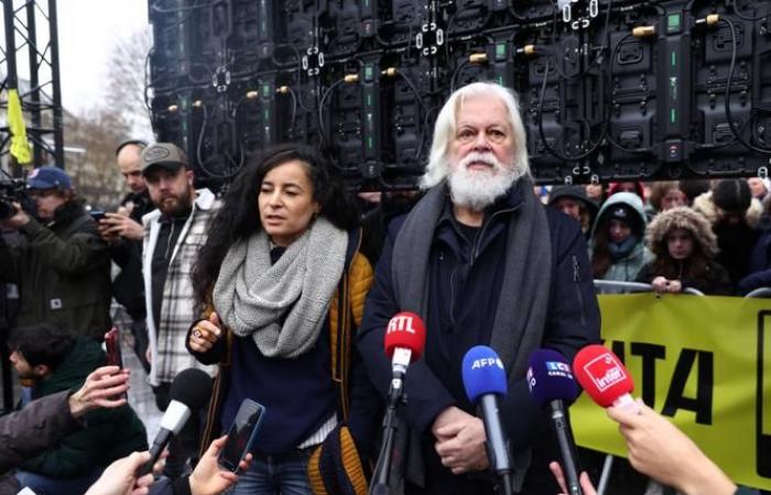 In Paris sagt Paul Watson, er sei entschlossen, „den Walfang auf die eine oder andere Weise zu beenden“