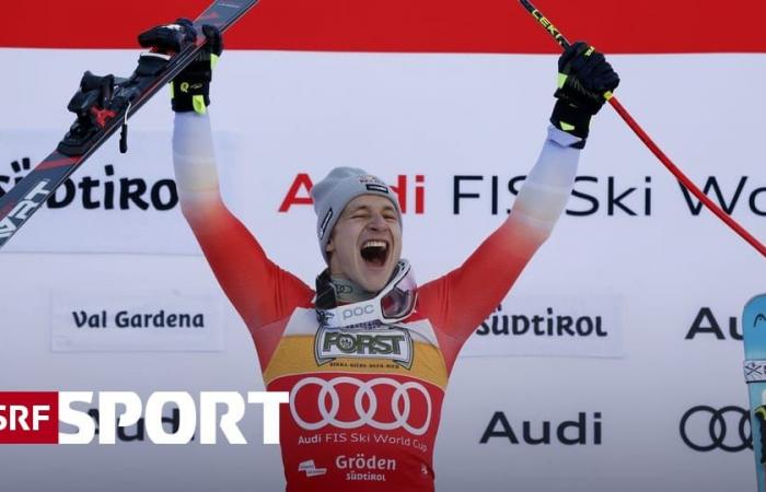 Nach Triumph in Gröden – Perfekter Odermatt auf einer Stufe mit Pirmin Zurbriggen – Sport