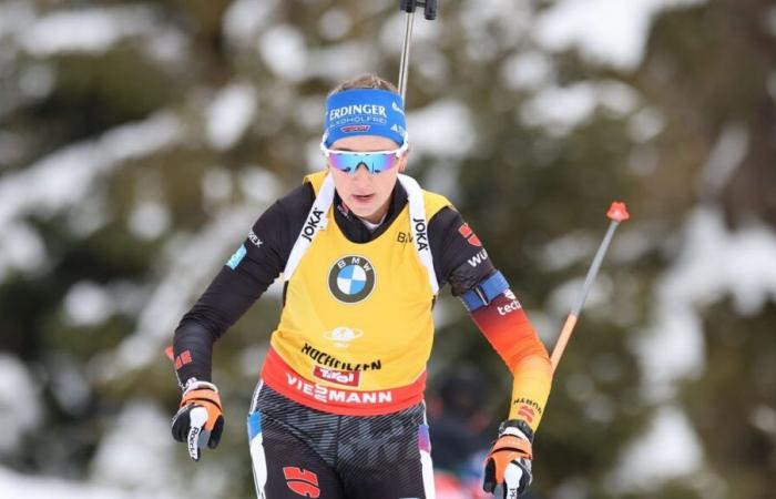 Biathlon-Weltcup: Die Deutsche Preuss gewinnt die Verfolgung von Grand Bornand vor der Französin Simon