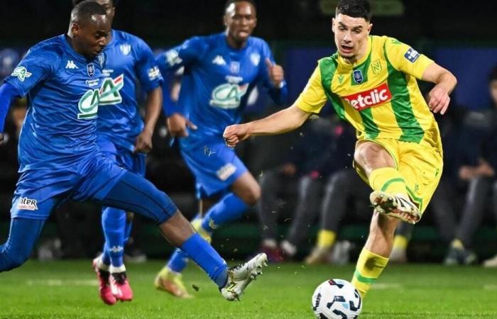 FC Nantes. Coupe de France (32.): Die Kanaren qualifizieren sich ohne Zittern gegen Drancy