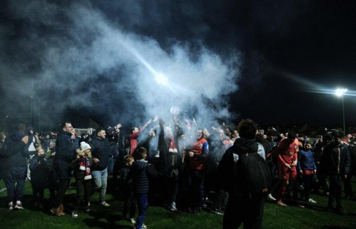 Explosion der Freude nach der historischen Qualifikation von Dives-Cabourg