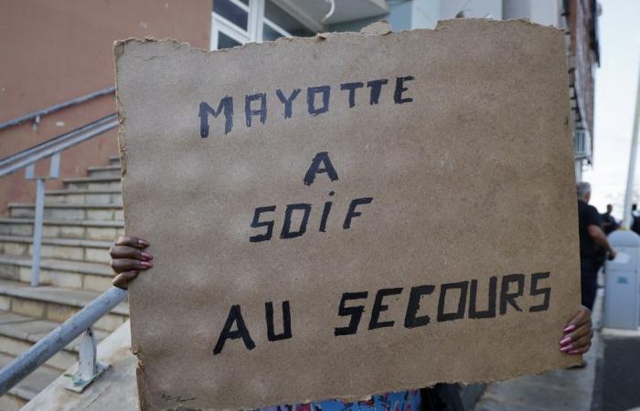 In Marseille eine Demonstration für das „verlassene Mayotte“