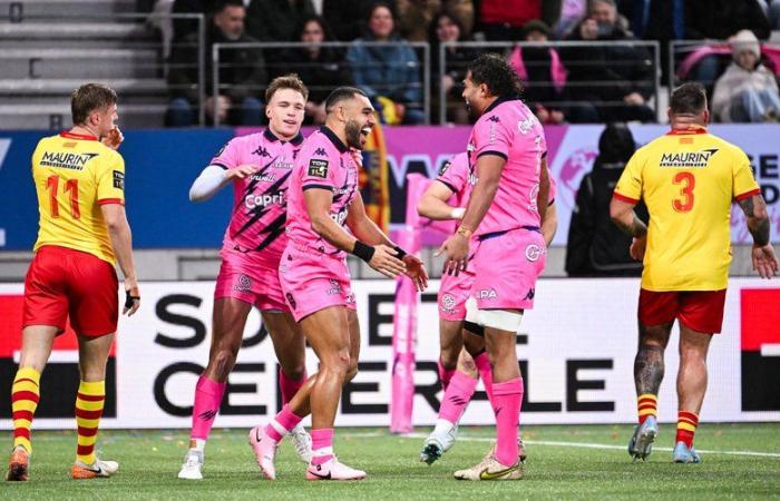 Top 14 – Stade français gewinnt gegen Perpignan und verlässt die rote Zone