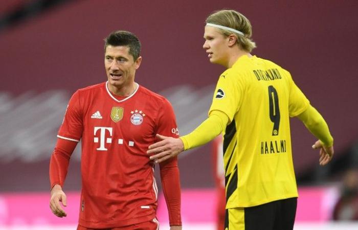 Bundesliga, auch 2022 heißt es noch Lewandowski gegen Haaland: die Zahlen