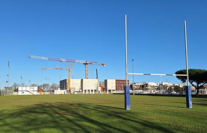 Was ist dieses Großprojekt, das vom Rand der Ringstraße von Toulouse aus unübersehbar ist?