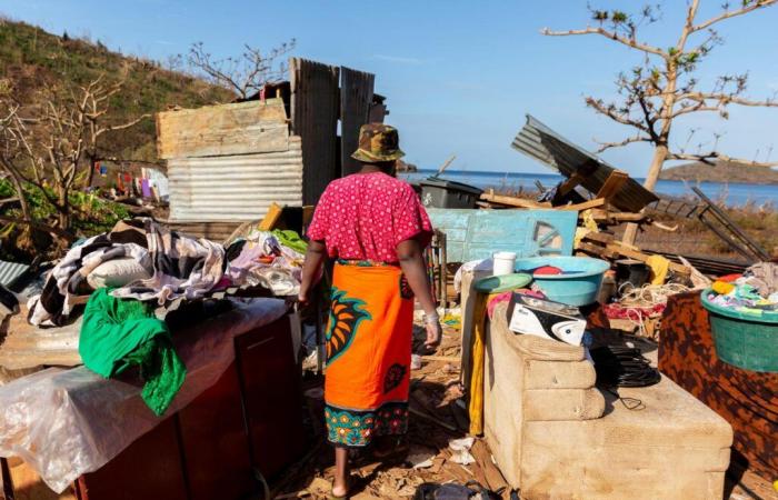 In Mayotte herrscht das Gefühl der Verlassenheit der „vergessenen“ Menschen im Nordwesten der Insel, die vom Auge des Zyklons getroffen wurden