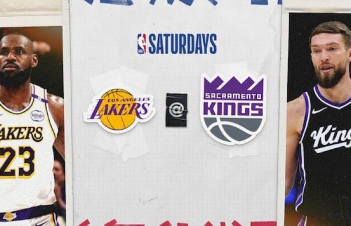 NBA, Sacramento Kings, Los Angeles Lakers: Zeiten und Orte zum Streamen