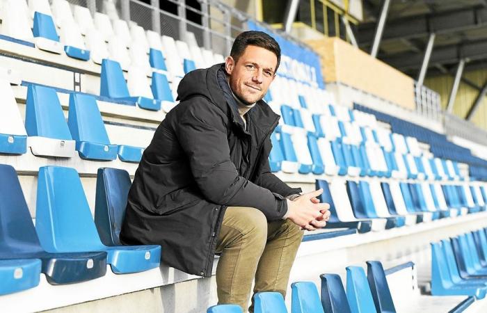 „Ich bin der Beweis dafür, dass man niemals aufgeben sollte“, gesteht Hugo Boudin vor dem Coupe de France-Spiel zwischen Stade Briochin und Le Havre