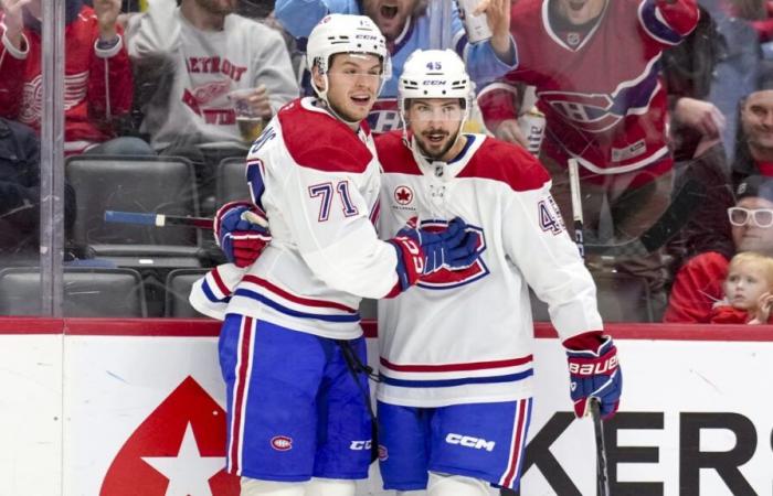 Die Canadiens besiegen die Red Wings