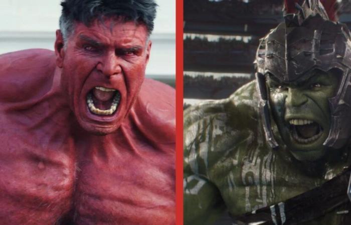 Hier ist, wer von Red Hulk und Hulk der Stärkste ist