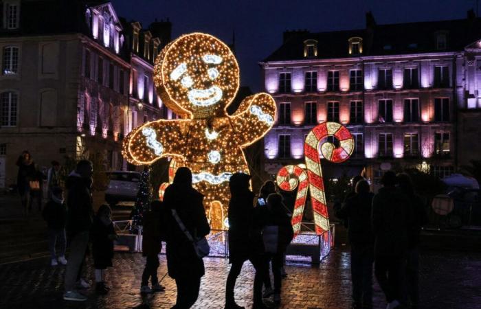 IN BILDERN. Der Wahnsinn des letzten Samstags vor Weihnachten im Zentrum von Caen