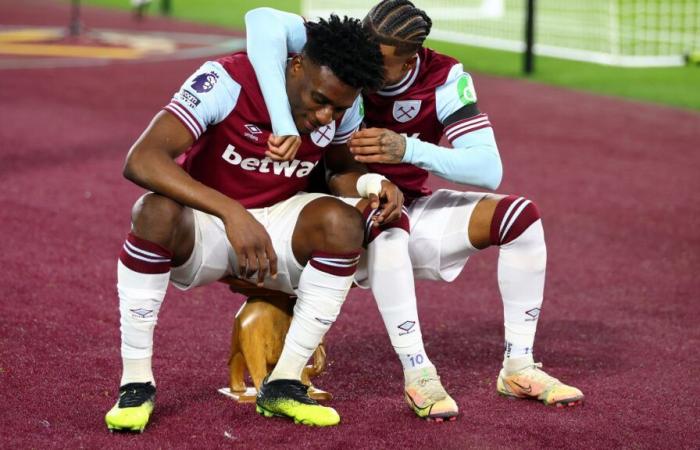 West Ham 1 Brighton 1: Mohammed Kudus erobert das Rampenlicht mit Tor und Jubel beim Weihnachtsschlummerfest