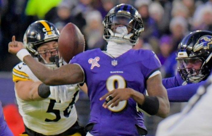 Ravens vs. Steelers, 21. Dezember 2024