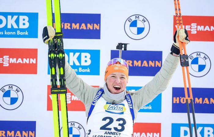 Biathlon – Anamarija Lampic: „Für mich ist dieser dritte Platz wie eine Goldmedaille“ – Sportinfos – Ski