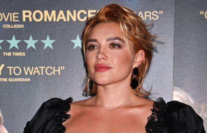 Florence Pugh, göttliche Erscheinung in London in Abwesenheit ihres Partners Andrew Garfield