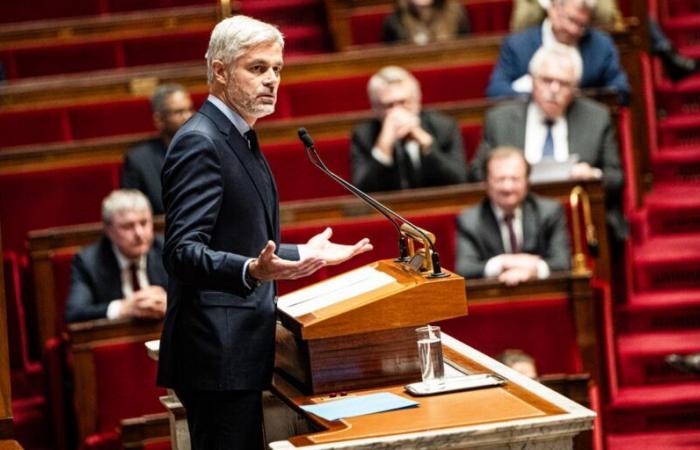 Laut Teilnehmern einer Sitzung seiner Fraktion weigerte sich Laurent Wauquiez, der Regierung beizutreten