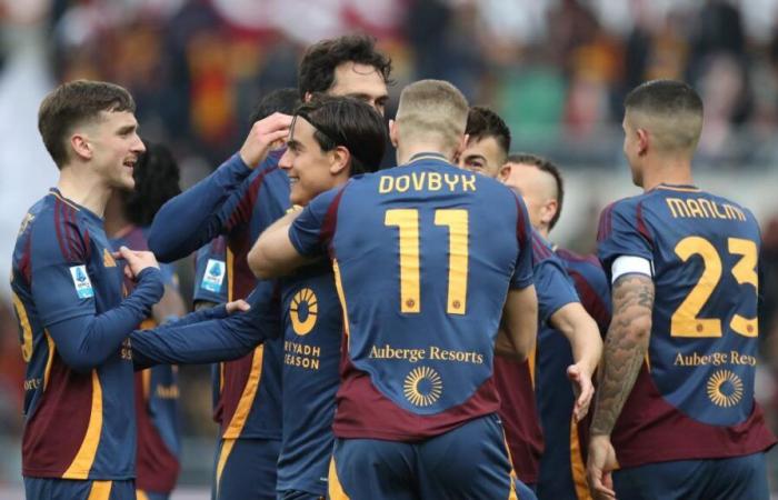 Roma-Parma 5:0: Tore von Dybala (2), Saelemakers, Paredes, Dovbyk