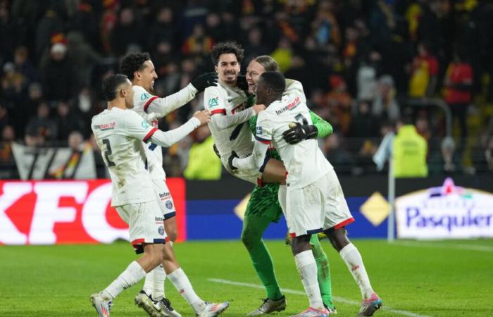 Lens-PSG (1-1, 3-4 Tab): Bilder des Elfmeterschießens mit zwei Paraden von Safonov und dem fehlerfreien Pariser