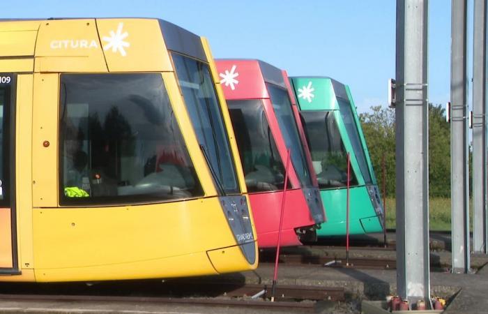 In Reims gibt die Straßenbahn im Januar ihre teilweise Endhaltestelle am Bahnhof auf