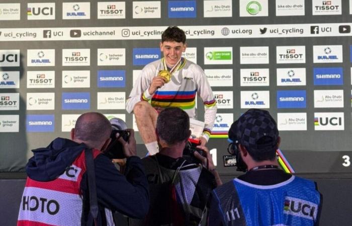 In der Nähe von Fougères krönte sich Roman zum MTB-Trial-Weltmeister