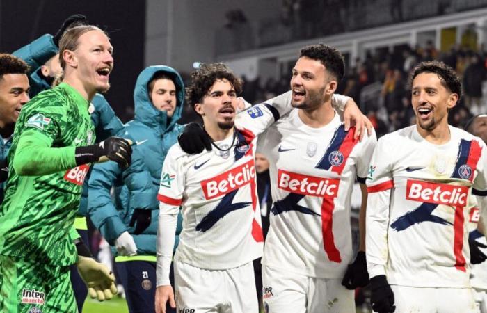 COUPE DE FRANCE – 32. Finale: Dank Safonov eliminiert PSG Lens im Elfmeterschießen (1-1, TAB 4-3)