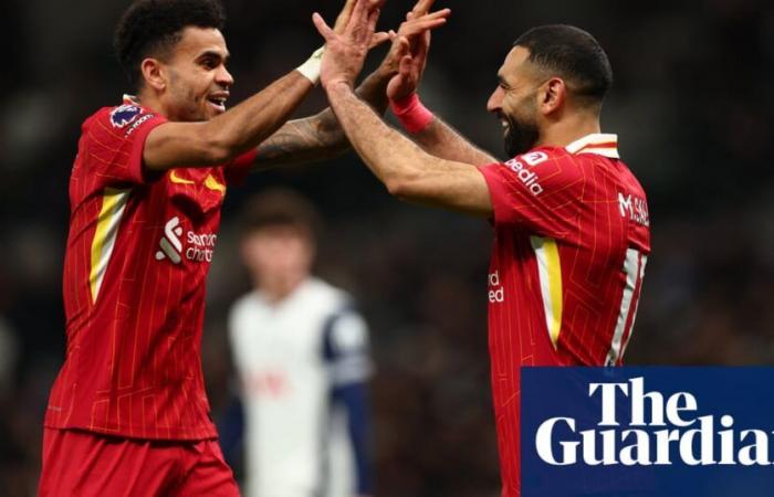 Díaz und Salah sind doppelt im Einsatz, als Spitzenreiter Liverpool bei Tottenham tobt | Premier League