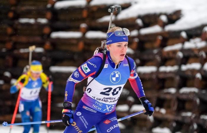 Biathlon | Le Grand-Bornand: Selina Grotian siegt zum ersten Mal im Weltcup im Massenstart, Jeanne Richard um ein Zehntel geschlagen und landet auf dem Podium | Nordic Mag | Nr. 1 Biathlon