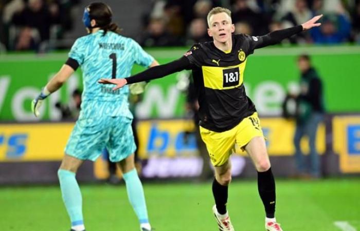 Borussia Dortmund dominiert Wolfsburg in der Bundesliga in einem Zweikampf