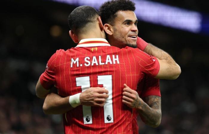 Tottenham-Liverpool 3-6: Die Reds entfesseln mit Doppelpacks von Luis Diaz und Salah. Manchester City sinkt auf -12