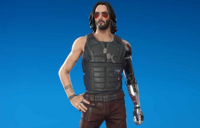 Fortnite-Spieler waren schockiert, als sie die dunkle Hintergrundgeschichte des Cyberpunk 2077-Skins erfuhren