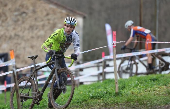 Joshua Dubau bringt den Cyclocross Montbron-Eymouthiers zum Leuchten