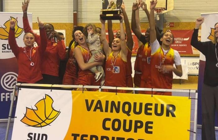 Die Basketballspieler von Martigues genießen einen Südpokal ohne Moderation