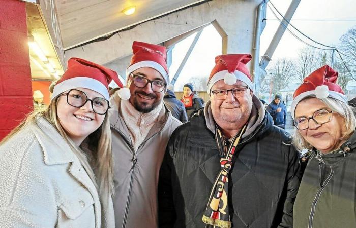 Guingamp: Wie eine Weihnachtsstimmung in Roudourou beim Spiel EAG – SM Caen