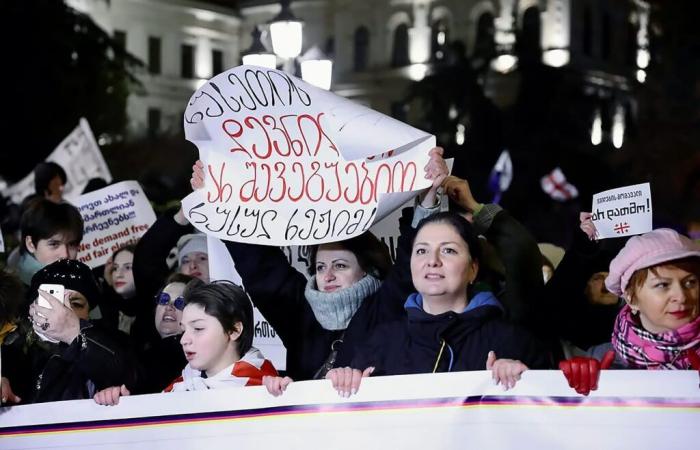 In Georgien gewinnt der Widerstand an Boden • Schreibtisch Russland