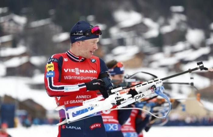 Tarjei Boe sorgt beim Massenstart von Grand-Bornand für eine Überraschung, die Franzosen sind weit vom Ziel entfernt