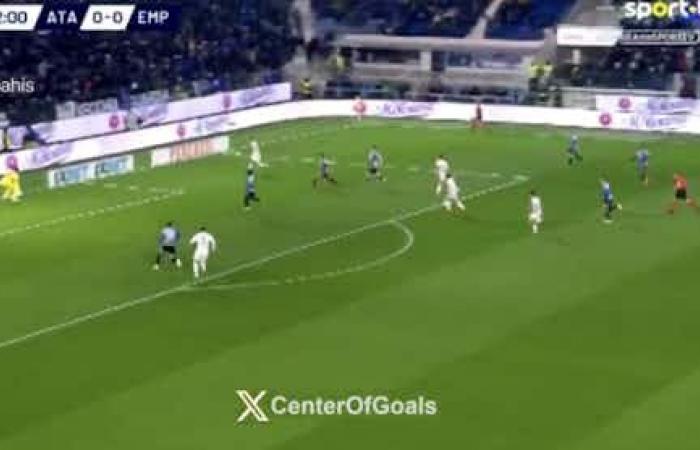 Atalanta-Empoli 2-2 | VAR gibt den Toskanern einen Elfmeter. Esposito gleicht aus