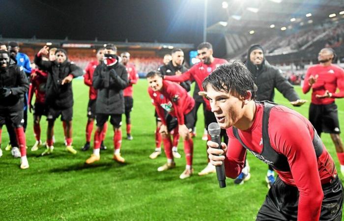 Hugo Picard, Passgeber und entscheidender Torschütze gegen Caen, ist der Held von En Avant Guingamp im Coupe de France