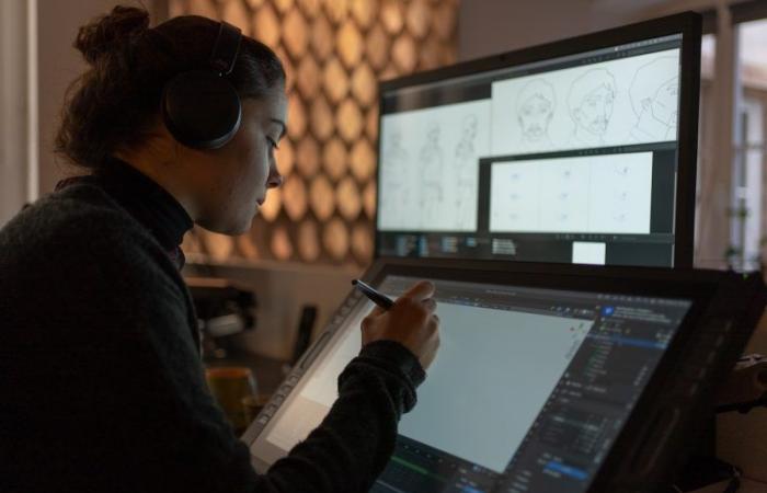 Treffen mit Amopix, dem Animationsstudio, das folgen wird