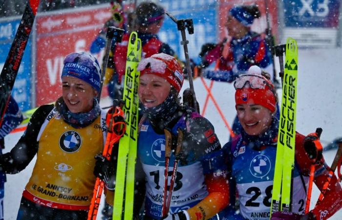 Weltmeisterschaft, Le Grand Bornand 2024: „Ein Star ist geboren“. Selina Grotian gewinnt den Massenstart der Frauen, Auchentaller, die beste der Italienerinnen ist 13